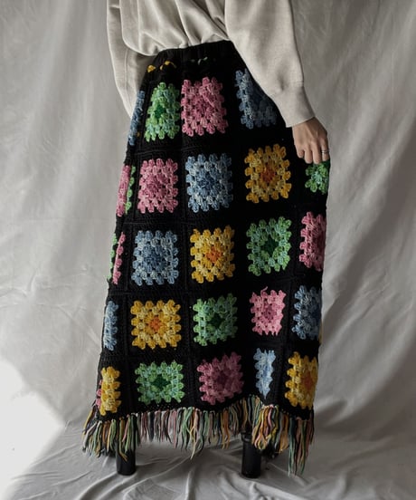 【RE;CIRCLE】 RE Granny Long Skirt②/211110-009