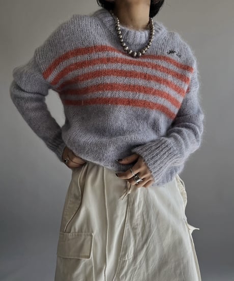 【USED】 GANNI Mohair Knit Top /240127-012