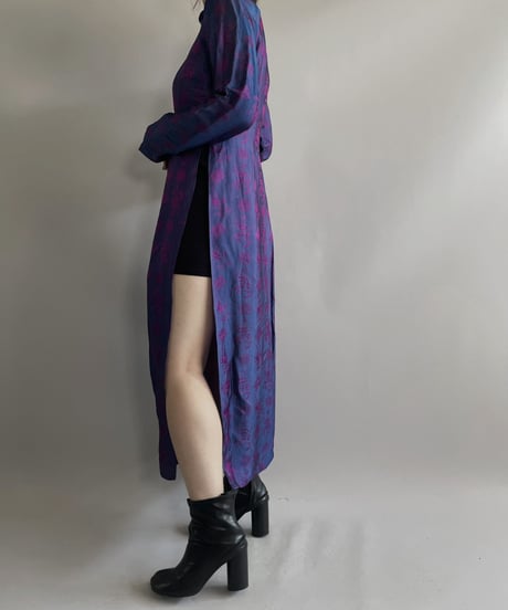 【USED】 Patterned L/S China Dress/ 231021-011