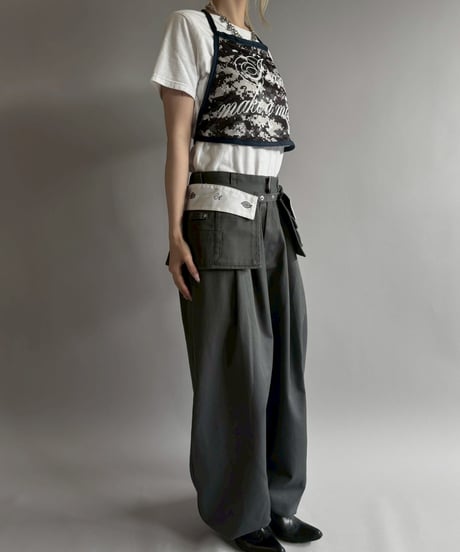 【Chinatsu Aoyama】 RE Apron / 260702-026