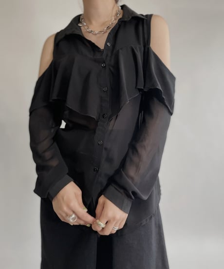 【USED】 See-through Shirt / 220709-009
