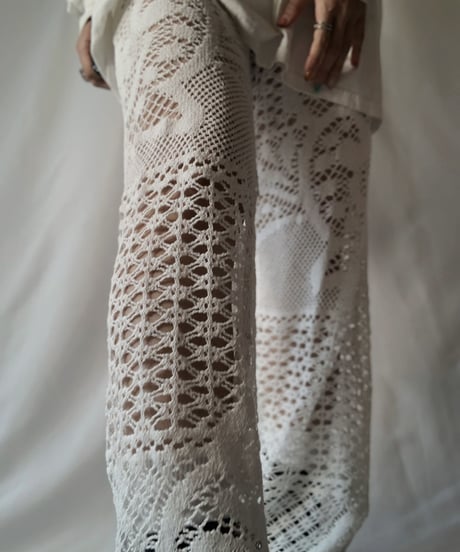 【RE;CIRCLE】 RE Lace Pants①/ 210801-040
