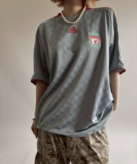 【USED】 adidas 08~09's Liverpool Soccer Shirt/ 250607-020