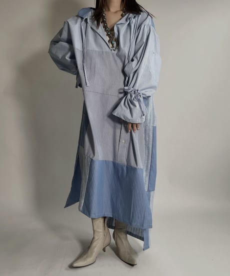 【RE;CIRCLE】 RE Stripe One-piece /220407-014