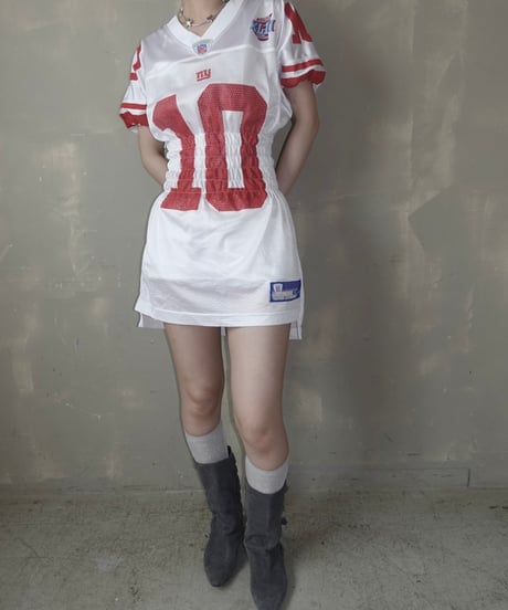 【RE;CIRCLE】 Re Shirring Football Shirt  /  250724-036