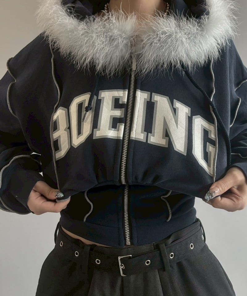 トップス Midorikawa 23SS LAME SWEAT PARKA Midorikawa 23SS LAME SWEAT PARKA