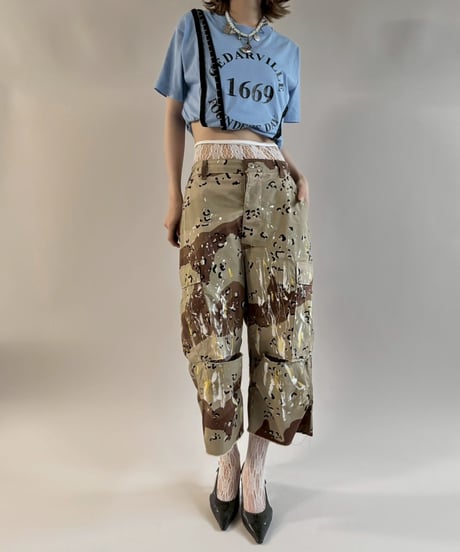 【RE;CIRCLE】 RE Hock Tape T-Shirt  / 250828-004