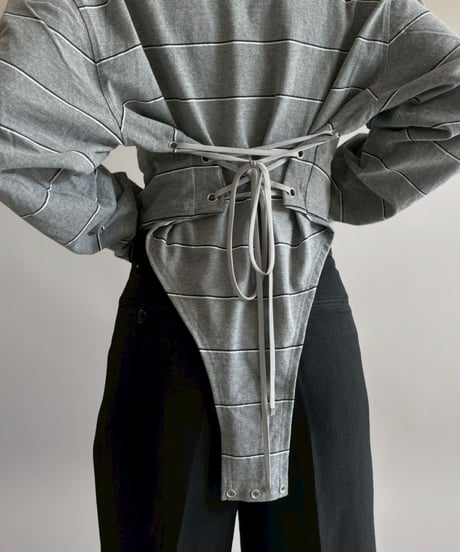 【RE;CIRCLE】 RE Leotard Rugger Shirt/ 260319-009
