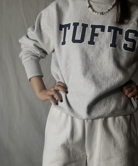 【USED】   Champion Reverse Weave Sweat TUFTS/210516-020