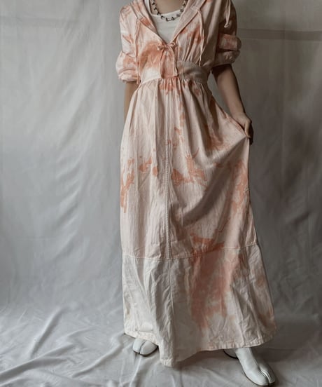 【RE;CIRCLE】  RE Tie-dyed Medical S/S One-piece①/20210819-038