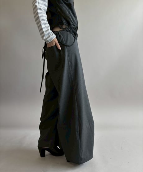 【RE;CIRCLE】 RE Suit Barrel Leg Pants/ 260420-020