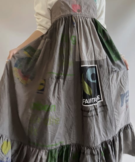 【RE;CIRCLE】RE Eco-Friendly Bag Camisole Long One-piece Gray / 2300828-017