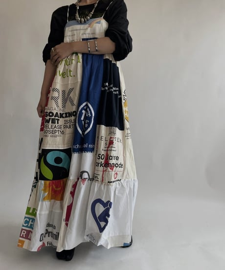 【RE;CIRCLE】 RE Eco-Friendly Bag Camisole One-piece / 220825-034