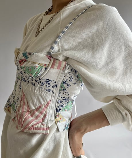 【RE;CIRCLE】 Re Corset Quilt /  240926-007