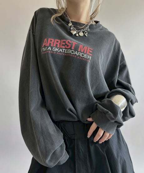 【USED】 ARREST ME L/S Tee / 260418-001