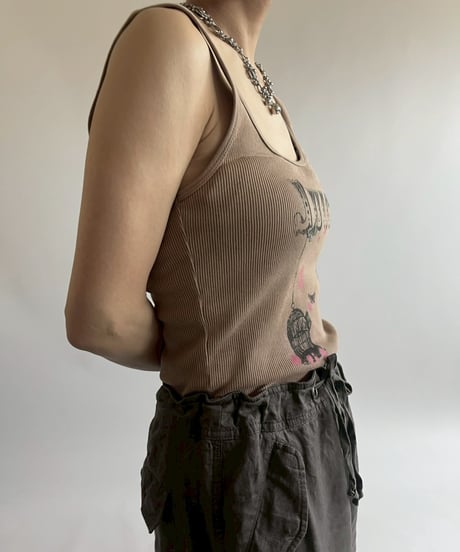 【USED】 Made in USA Juicy Country Tank Top / 250517-001