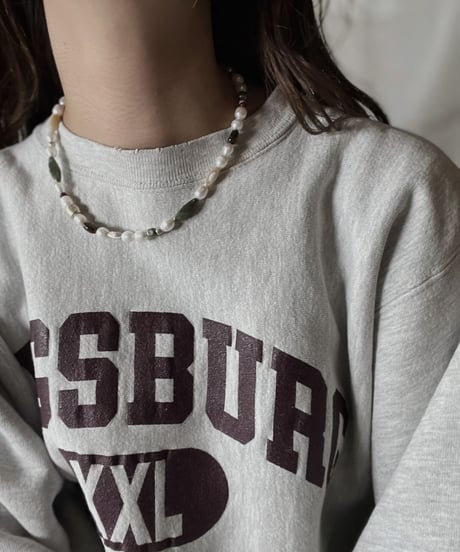 【USED】  90's USA Champion Reverse Weave Sweat AUGSBURG FOOTBALL/211116-026