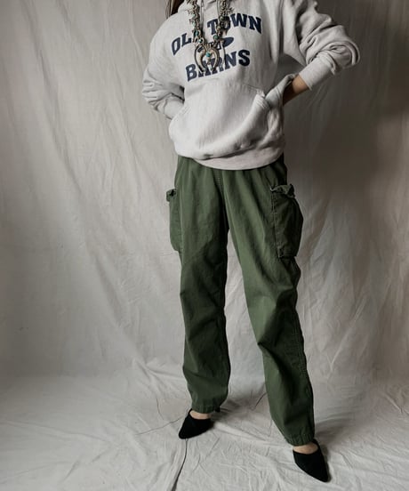 【USED】  Champion Reverse Weave Hoodie OLD TOWN BARNS/210516-018