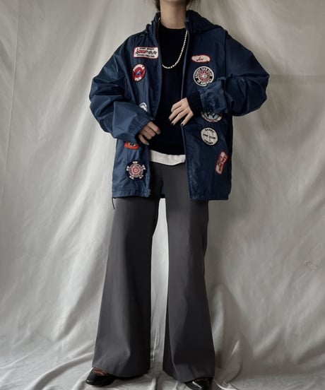 【USED】  Crest Nylon Jacket /220127-029