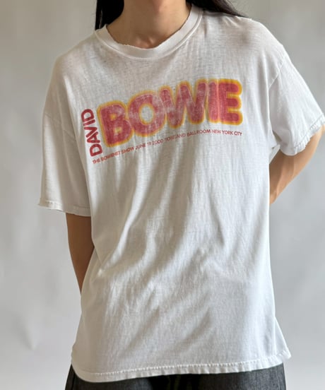 【USED】 00s Hanes DAVID BOWIE T-Shirt / 250830-033