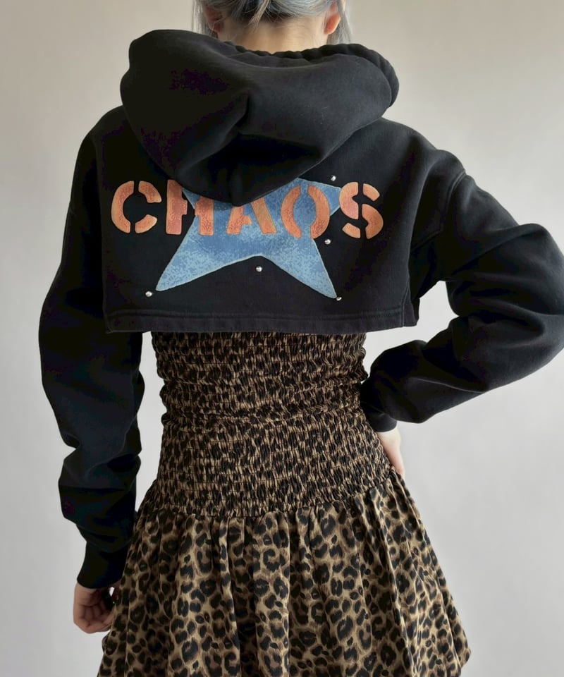 USED】23's HEAVEN by Marc Jacobs Cropped Hoodie