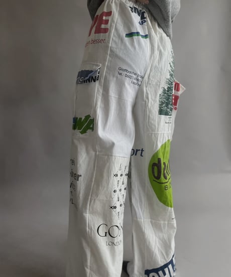 【RE;CIRCLE】RE Eco-Friendly Bag Rraw Cord Pants / 230427-019