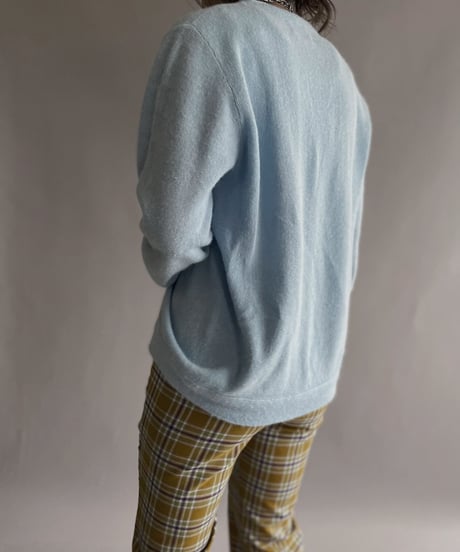【USED】  Lady Pickering Acrylic Knit Cardigan / 221008-015