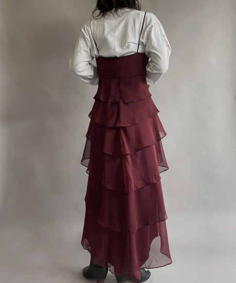 【USED】 BETSY&ADAM Tiered One-piece / 230506-022