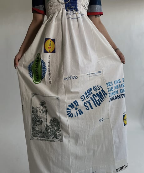 【RE;CIRCLE】RE Eco-Friendly Bag Camisole One-piece / 220512-020