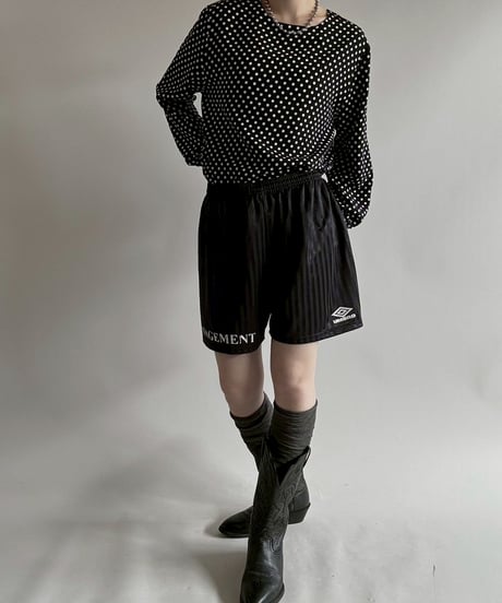 【USED】 Frank Olivier Dot Pattern L/S Top  / 250628-019
