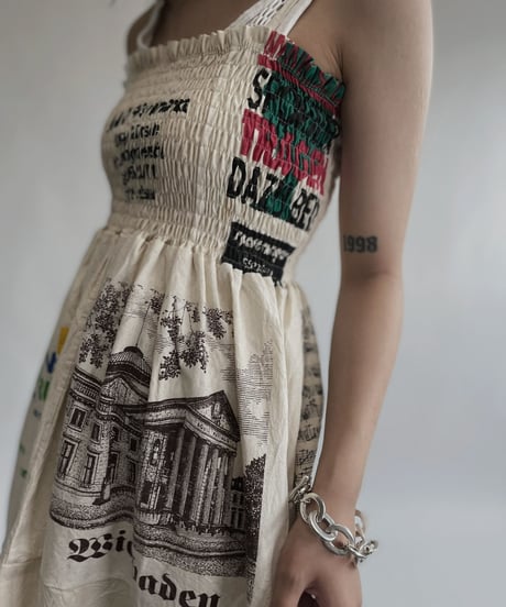 【RE;CIRCLE】 RE Eco-Friendly Bag Camisole One-piece / 220804-023