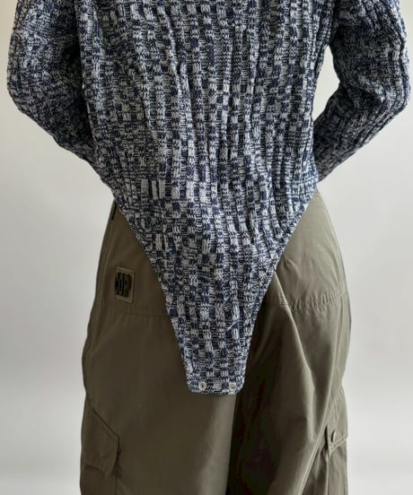 【RE;CIRCLE】 RE Rib Knit Leotard Top / 260416-008