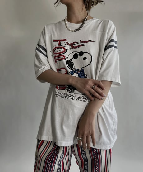 【USED】 Short Sleeved T-shirt "Top Dog" / 220625-015