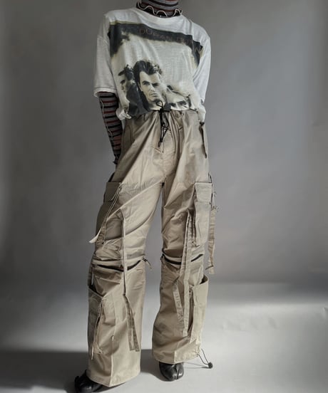 【USED】 Techno Pants (Beige) / 230119-001