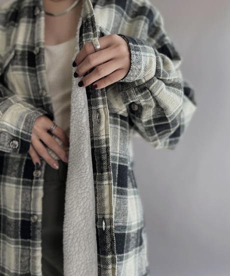 【USED】  Flannel Shirt / 221112-008