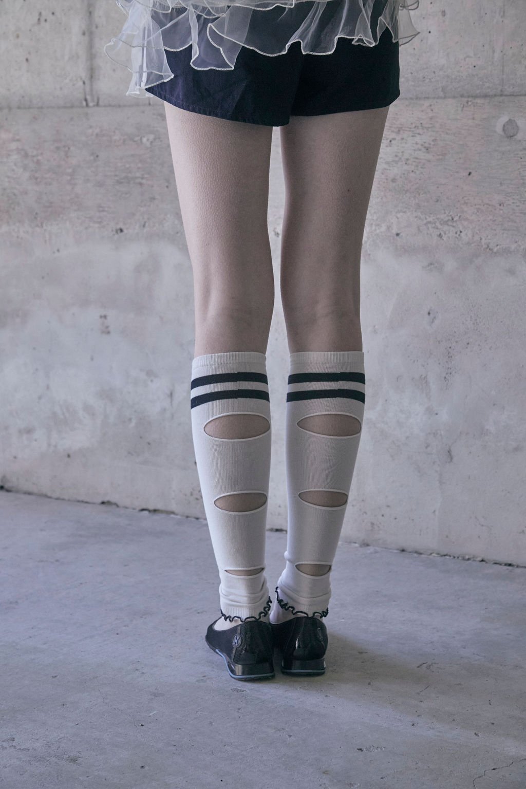 NEW】Chinatsu Aoyama × UMBRO Leg Warmer Off Whi