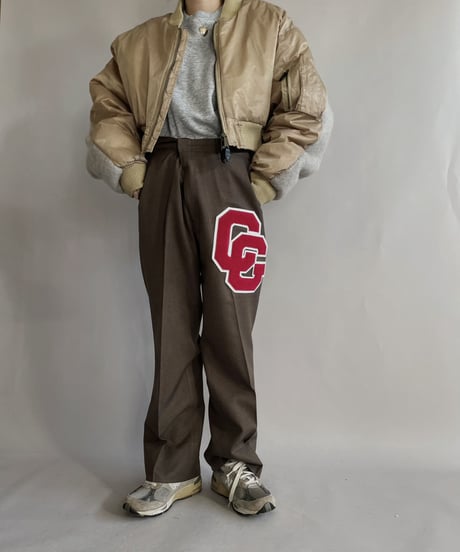 【RE;CIRCLE】 RE Short MA-1 Mohair Jacket Beige / 230112-022