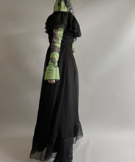 【USED】  Sheer Camisole One-Piece / 230916-024