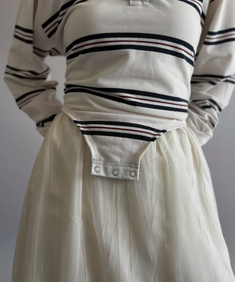 【RE;CIRCLE】 RE Leotard Rugger Shirt/ 260319-010