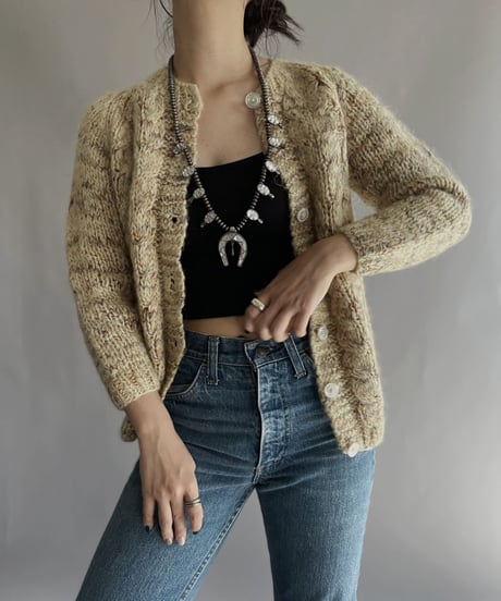 【USED】  Knit Cardigan / 221029-003