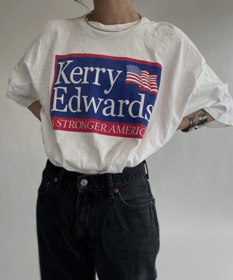【USED】 Kerry Edwards T-shirt / 220827-005