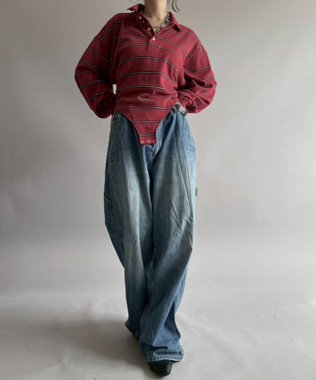 【RE;CIRCLE】 RE Leotard Rugger Shirt/ 260319-014