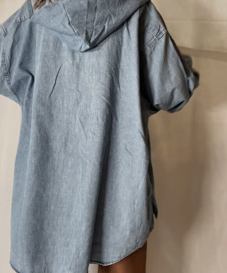 【RE;CIRCLE】 Remake Denim Mexican Parker③/210906-014