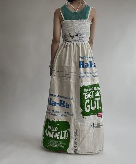 【RE;CIRCLE】 RE Eco-Friendly Bag Camisole One-piece / 220804-025