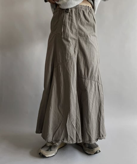 【USED】 Cotton Long Skirt / 220903-029