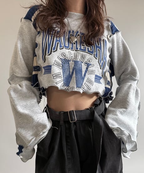 【RE;CIRCLE】 RE Mellow Sweat Top + Muffler  /  241226-004
