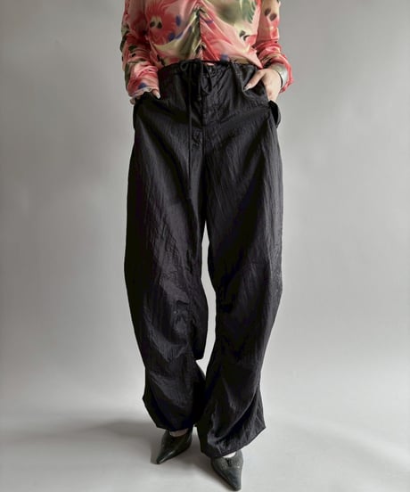 【USED】  Design nylon Pants / 250920-028
