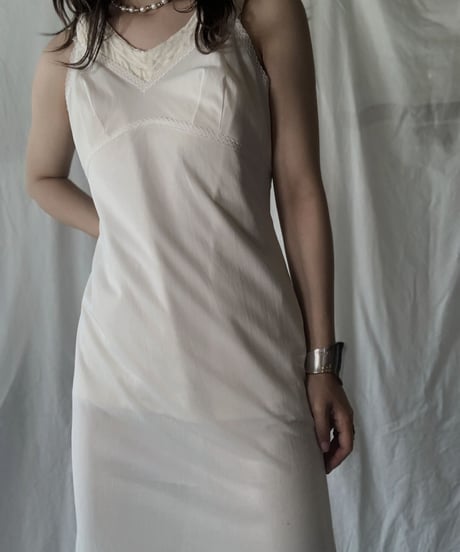 【USED】 Poly Slip Camisole② /210604-050