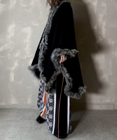 【USED】 Wool Poncho / 201120-026