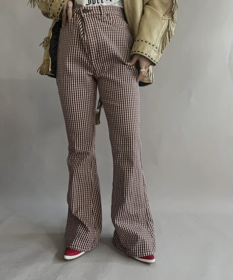 【USED】 Lee Vintage Modern Checked Pants / 230102-004